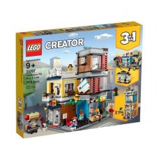 LEGO Creator 31097 Mestna trgovina z malimi živalmi in kavarno